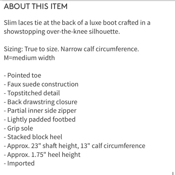 🔥SALE🔥NEW-MARC FISHER Yuna Over The Knee - Picture 16 of 16